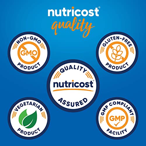 Nutricost Extracto de azafrán 88.5 mg, 240 cápsulas – Cápsulas vegetales, sin OMG, sin gluten
