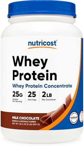 Nutricost Whey Protein Powder  Vanilla  5 pounds   Whey Protein Concentrate