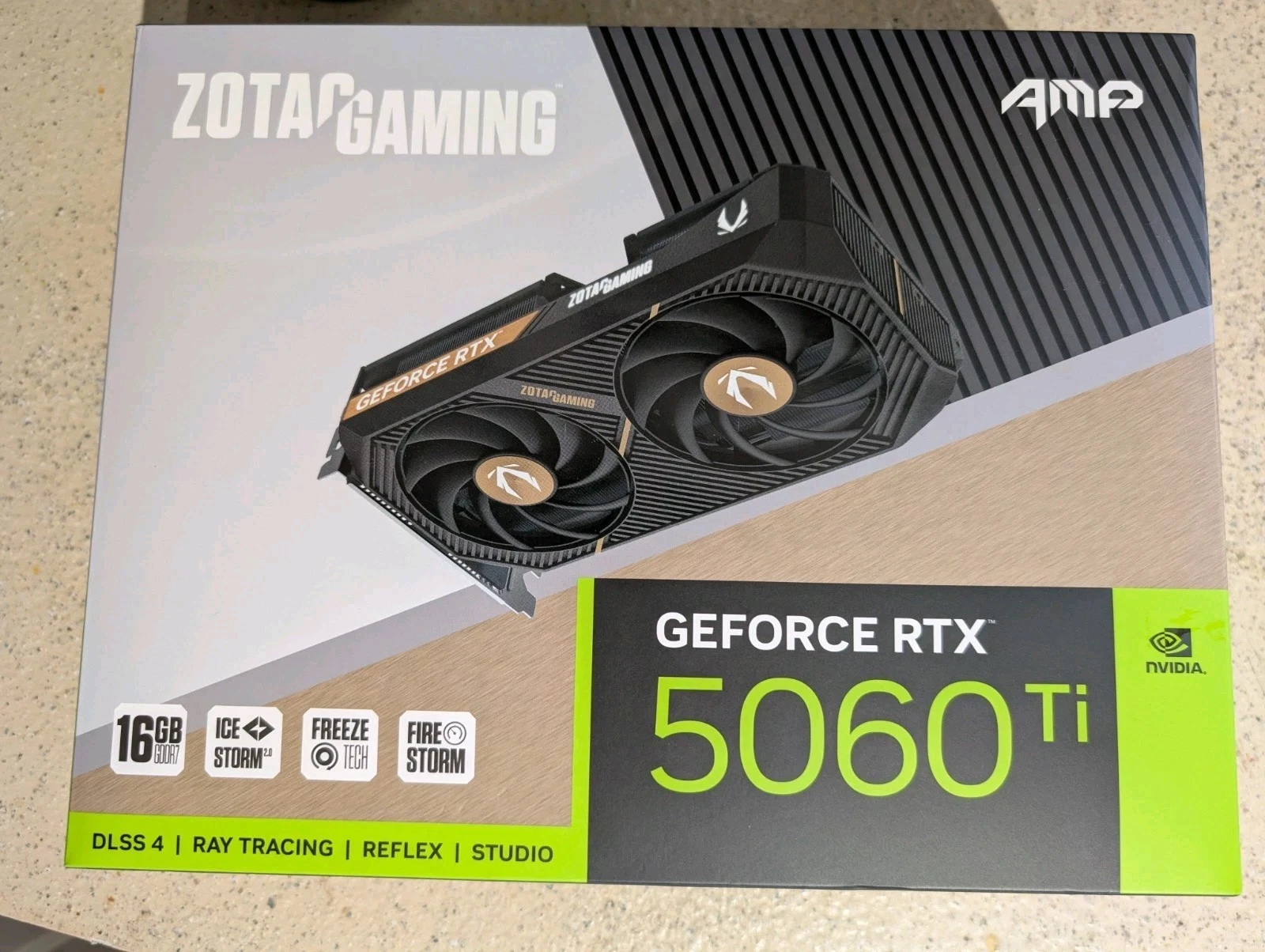 Nvidia RTX 5060 TI 16gb Twin Edge GDDR7 GPU Graphics Card