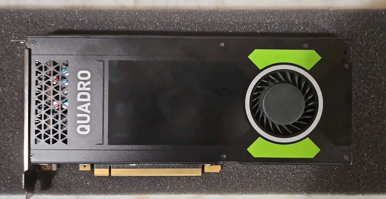 Nvidia | Quadro P4000 | 8 GB GDDR5 | PCIe 3.0 |