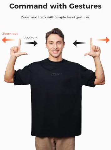 OBSBOT Tiny 2 Lite 4K Webcam for PC  AI Tracking PTZ Streaming Camera with 1/2 Sensor  Gesture Control  60 FPS  HDR  Microphones  Web Camera for Desktop Computer  Laptop  Meeting  Video Calls  etc 