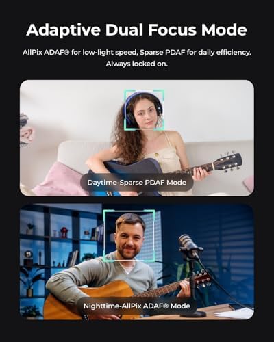 OBSBOT Tiny 3 AI Powered Spatial Audio 4K Webcam  AI Tracking PTZ Camera with 1/1 28 Sensor  Tri Mic  Voice & Gesture Control  120FPS  HDR  Web Cam for PC  Laptop  Streaming  Meeting  Switch 2  etc 