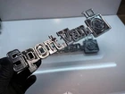 OEM 70s   80s CHEVY Truck Sport Van 10 Emblem Badge 363583 Metal Chrome B32 72