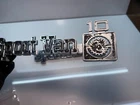 OEM 70s   80s CHEVY Truck Sport Van 10 Emblem Badge 363583 Metal Chrome B32 72