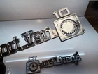 OEM 70s   80s CHEVY Truck Sport Van 10 Emblem Badge 363583 Metal Chrome B32 72