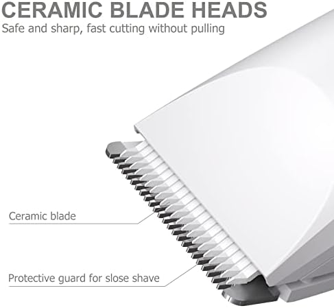 OLOV Electric Body Hair Trimmer   Groin Trimmer for Men   Bikini Trimmer Women   Wet/Dry Shaver Groomer  Replaceable Ceramic Blade Heads  USB Recharge Dock  Waterproof Hygiene Razor Black