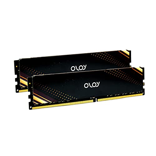 OLOy DDR4 RAM 16GB  2x8GB  2666 MHz CL19 1 2V 288 Pin Desktop UDIMM  MD4U0826190BB1DA