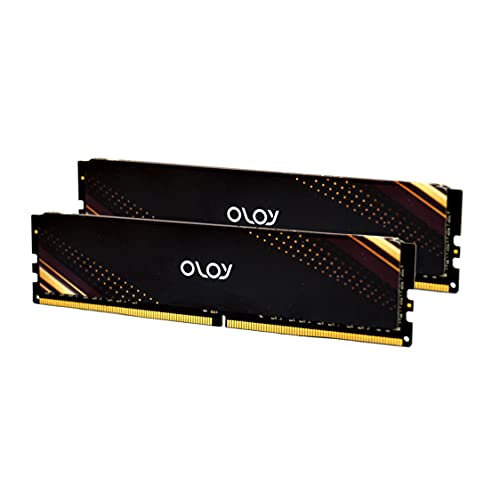 OLOy DDR4 RAM 16GB  2x8GB  2666 MHz CL19 1 2V 288 Pin Desktop UDIMM  MD4U0826190BB1DA