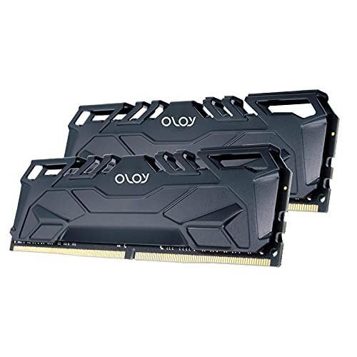 OLOy DDR4 RAM 16GB  2x8GB  Black Owl 2666 MHz CL19 1 2V 288 Pin Desktop UDIMM  MD4U082619BJDA