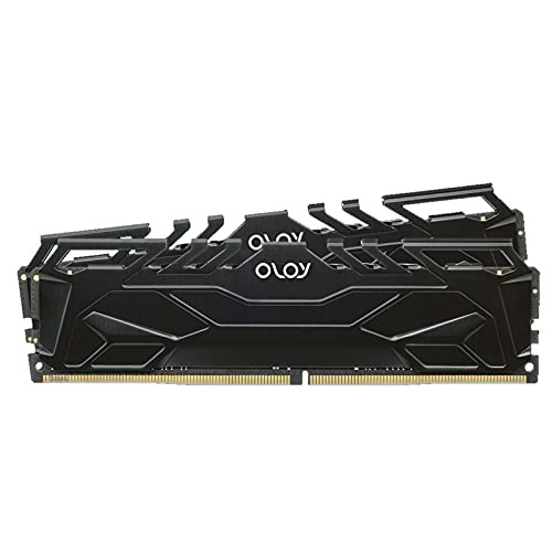 OLOy DDR4 RAM 16GB  2x8GB  Black Owl 2666 MHz CL19 1 2V 288 Pin Desktop UDIMM  MD4U082619BJDA