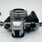 OLYMPUS Mirrorless Camera OM D E M10 with ED 14 42mm F3 5 5 6 EZ Lens Kit Silver