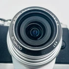 OLYMPUS Mirrorless Camera OM D E M10 with ED 14 42mm F3 5 5 6 EZ Lens Kit Silver