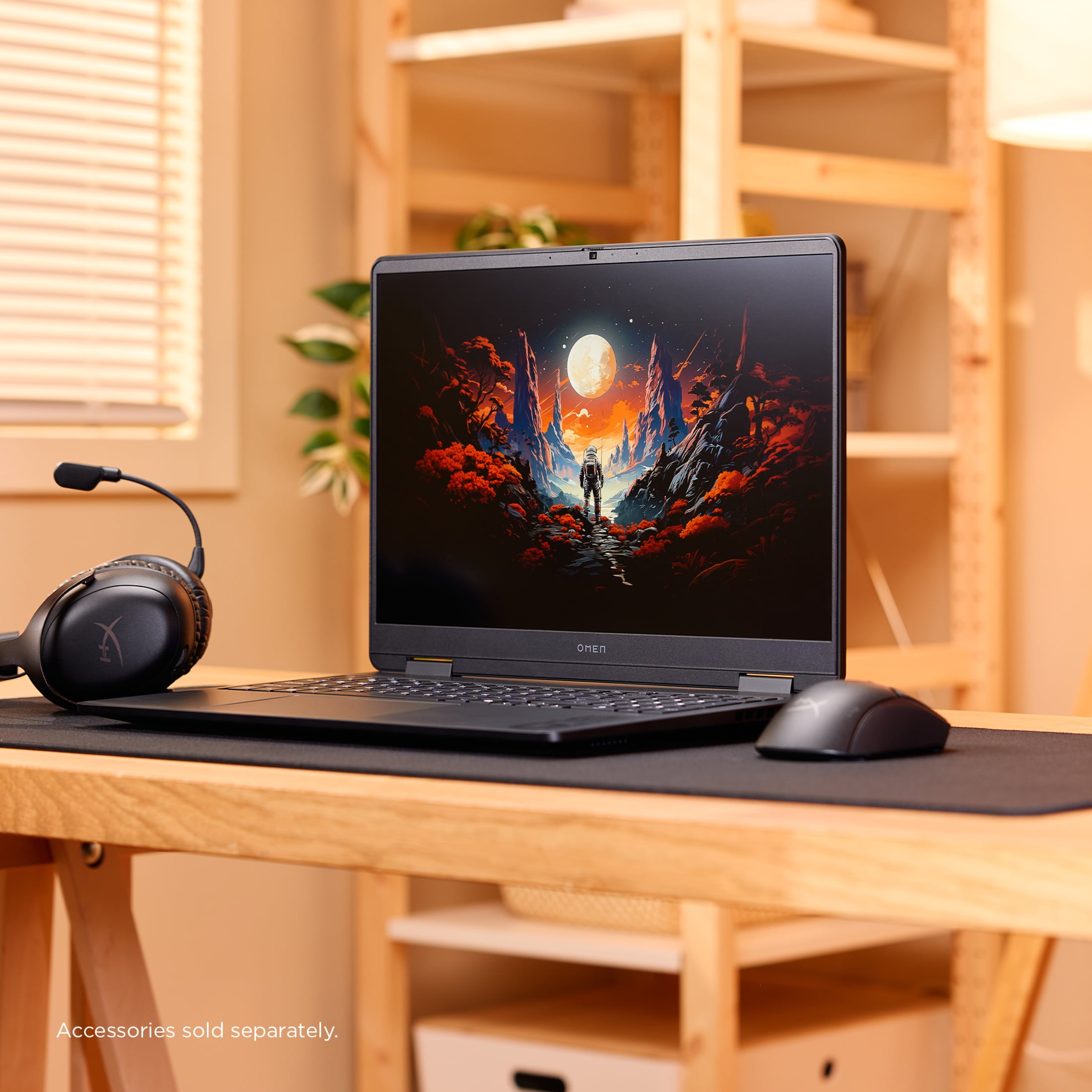 OMEN 16" 2K 165Hz Windows Slim Gaming Laptop Intel Core Ultra 5 225H Nvidia RTX 5050 16GB RAM 1TB SSD Shadow Black