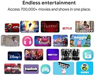 ONN Android TV 4K UHD Streaming Device with Voice Remote Control Google Assistant & High Speed HDMI Cable  100026240  Black