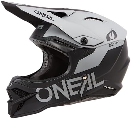 ONeal 3SRS Helmet Adult Solid Black/Grey