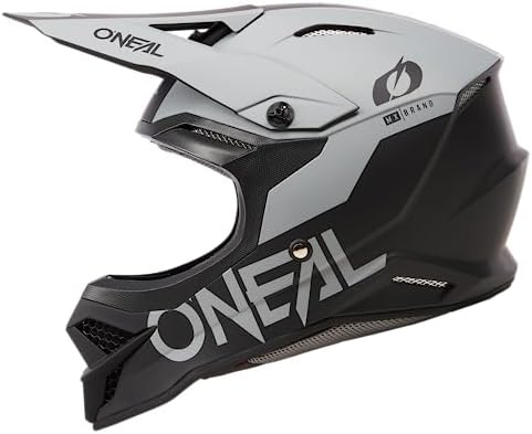 ONeal 3SRS Helmet Adult Solid Black/Grey
