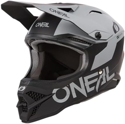 ONeal 3SRS Helmet Adult Solid Black/Grey
