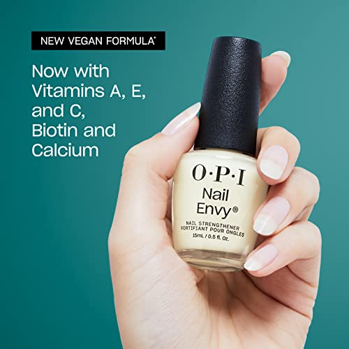 OPI Repair Mode Bond Building - Suero de uñas patentado, tecnología Ulti-Plex , proteína de queratina, transparente, 0.3 onzas líquidas + OPI Nail Envy, tratamiento fortalecedor, transparente