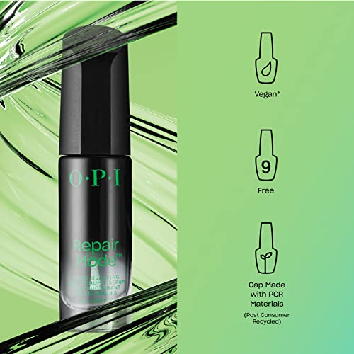 OPI Repair Mode Bond Building - Suero de uñas patentado, tecnología Ulti-Plex , proteína de queratina, transparente, 0.3 onzas líquidas + OPI Nail Envy, tratamiento fortalecedor, transparente