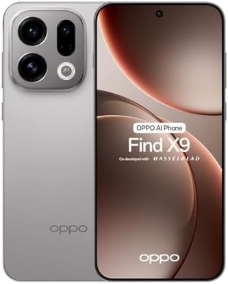 OPPO Find X9 Dual SIM 512GB ROM   12GB RAM  GSM Only   No CDMA  Factory Unlocked 5G Smartphone  Titanium Grey    International Version