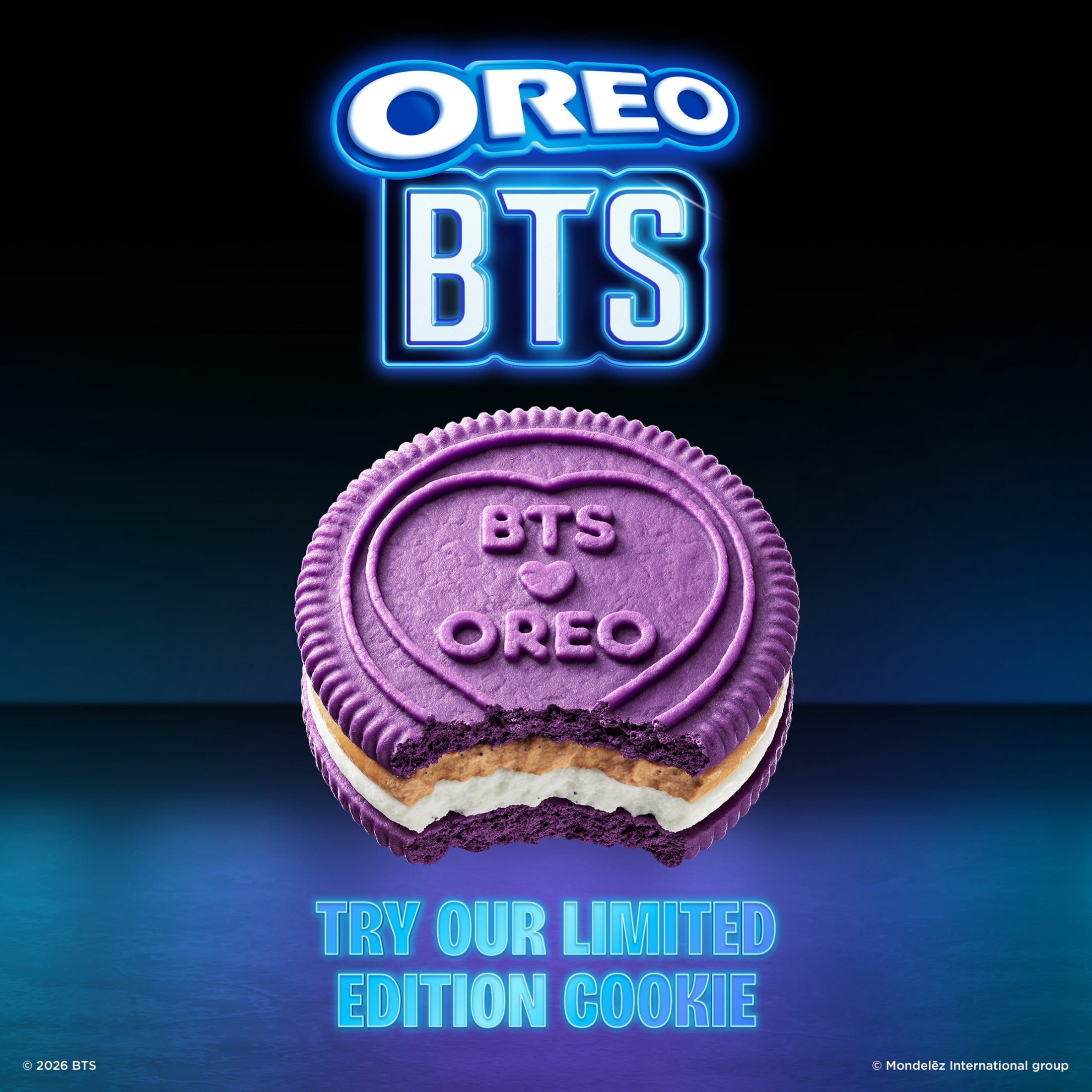 OREO BTS Sandwich Cookies  Limited Edition  10 68 oz