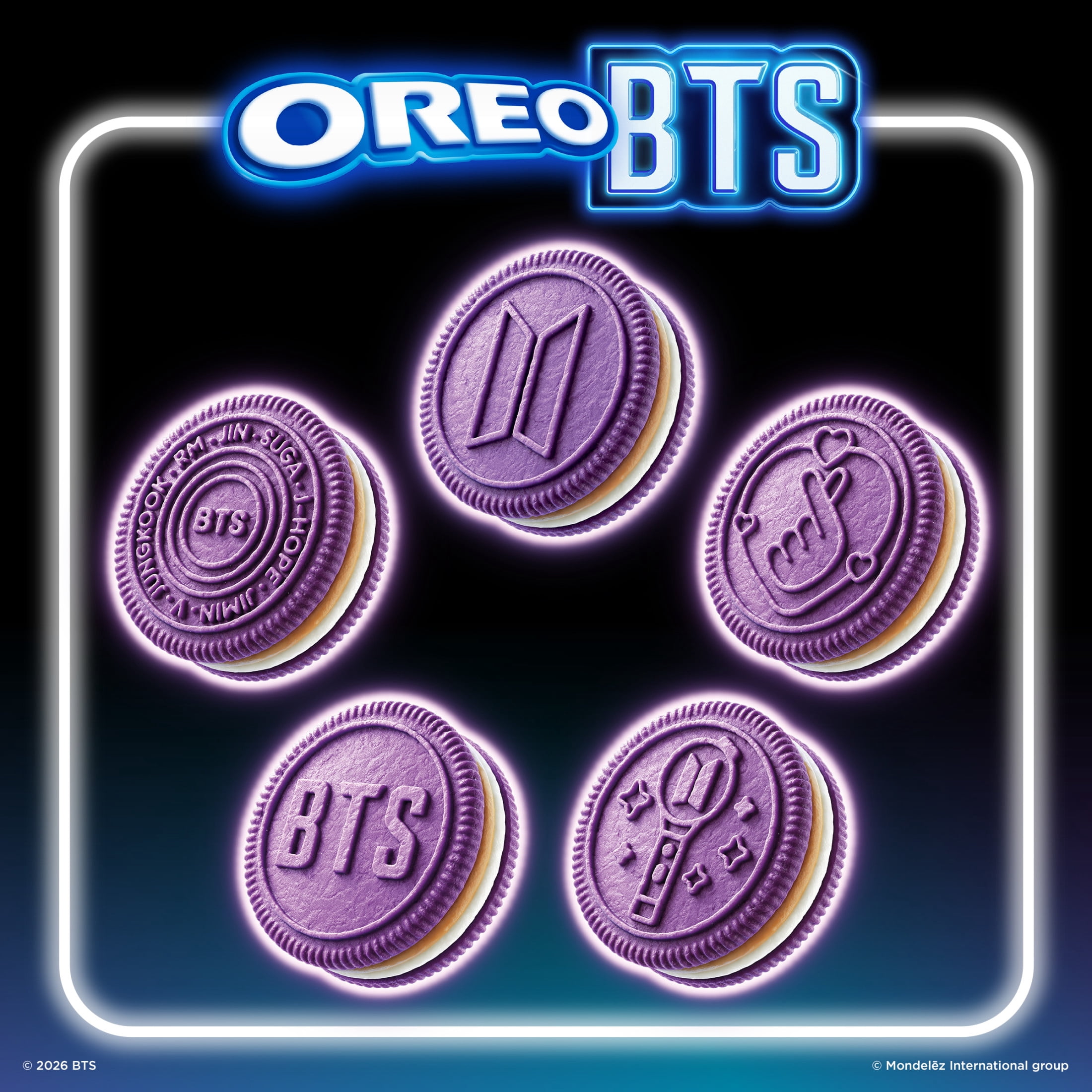 OREO BTS Sandwich Cookies  Limited Edition  10 68 oz