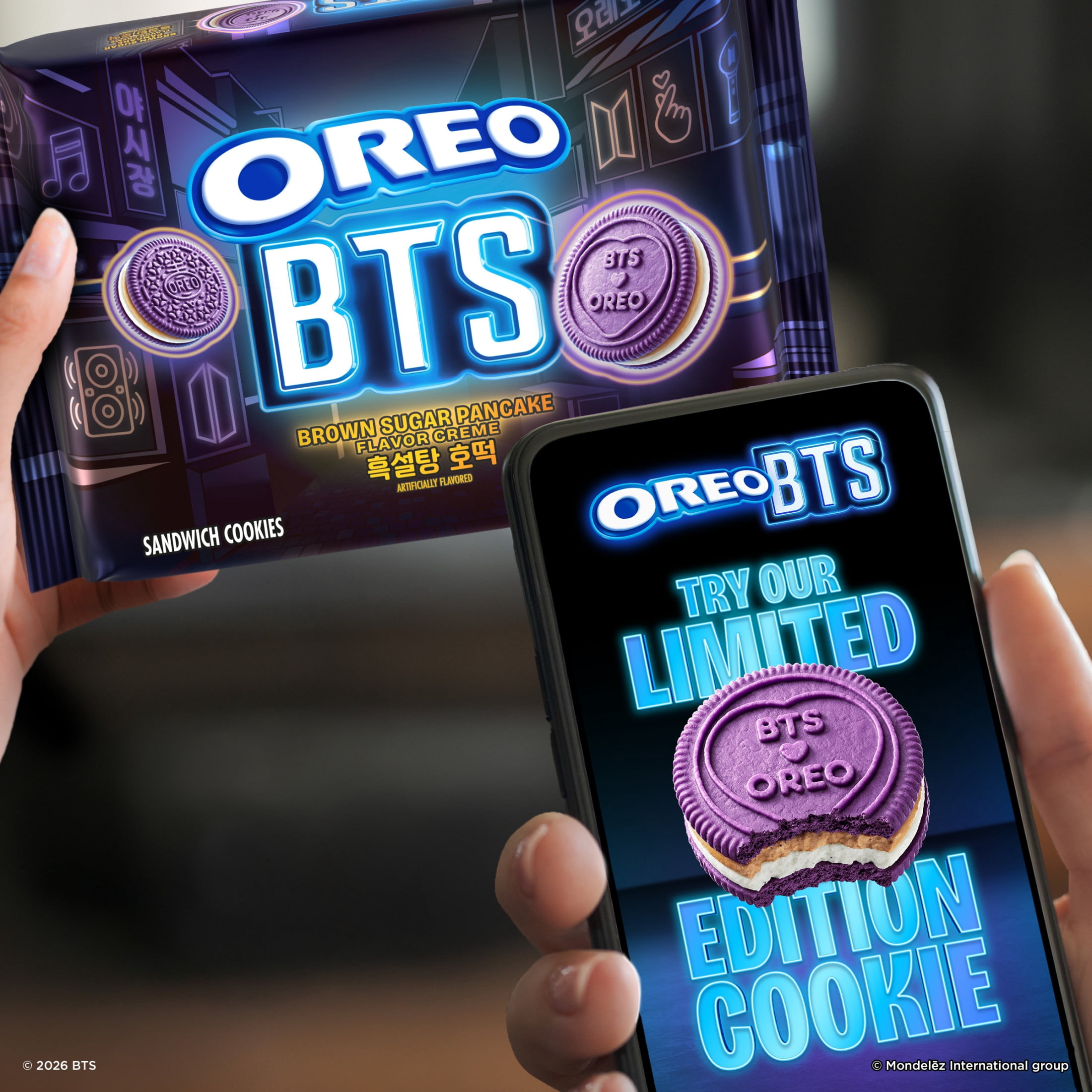 OREO BTS Sandwich Cookies  Limited Edition  10 68 oz