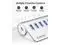 ORICO Aluminum 7 Port USB 3 2 Hub   5Gbps   Power Supply Port  USB A to USB C 3 3Ft Cable   USB Splitter for iMac  All MacBooks  Mac Mini