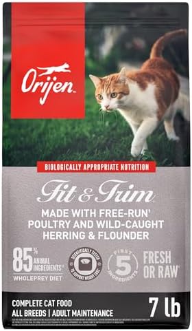 ORIJEN Grain Free High Protein Premium Dry Cat Food Original Recipe 12lb Bag