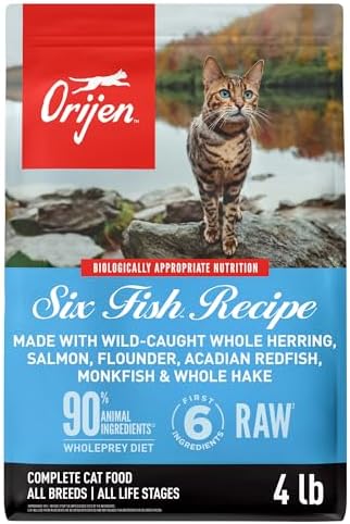 ORIJEN Grain Free High Protein Premium Dry Cat Food Original Recipe 12lb Bag