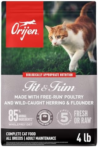 ORIJEN Grain Free High Protein Premium Dry Cat Food Original Recipe 12lb Bag