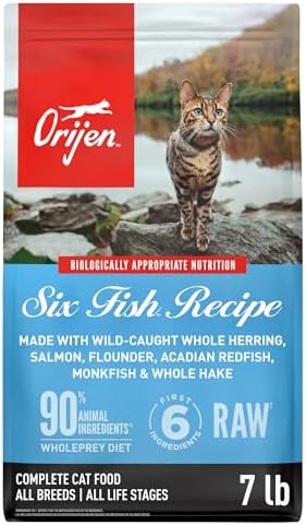 ORIJEN Grain Free High Protein Premium Dry Cat Food Original Recipe 12lb Bag