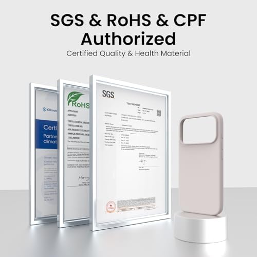 ORNARTO Compatible with iPhone 17 Pro Case 6 3  Slim Liquid Silicone 4 Layers Full Covered Soft Gel Rubber Shockproof Cover  Protective Phone Case for iPhone 17 Pro Orange Amour