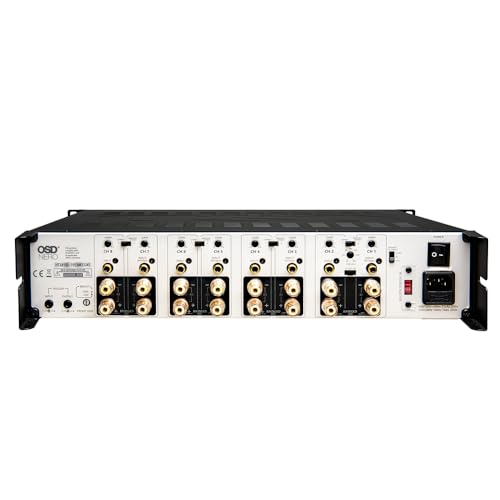 OSD Nero 8 Channel Home Theater Amplifier   100W  8ohm/ 175W  4ohm   High Power Bridging 400W  8ohm  Class D  Highly Flexible  HTX 8150