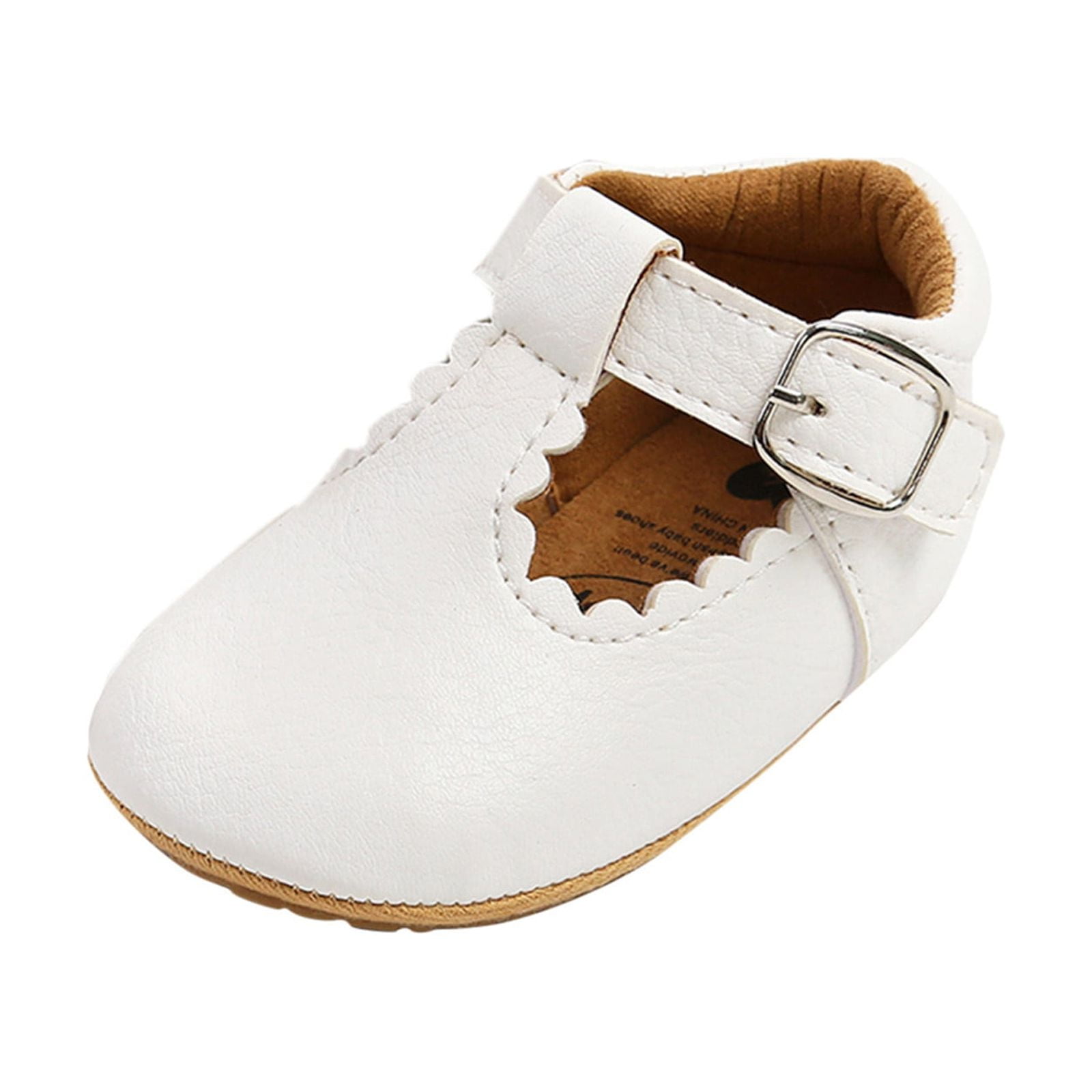 blanco 12-18 meses, OSOLU Toddler Boys Girls Soft Non  Rubber Sole Prewalker Flat Walking Shoes& Headband Cute Footwear  12 18 Months