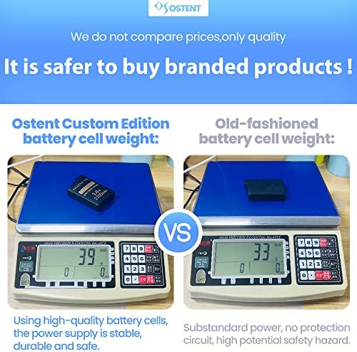 OSTENT High Capacity Quality Real 2200mAh 3.6V Lithium Ion Li-ion Polymer Rechargeable Battery Pack Replacement Upgraded Version for Sony PSP 1000 PSP-280 Console Video Games