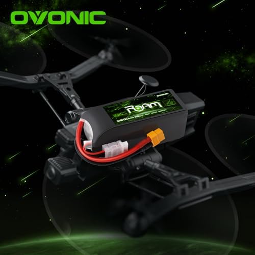 OVONIC 6S Lipo Battery 2800mAh 22 2V 150C with XT60 Plug for RC Truck Truggy Buggy Tank RC Car Racing Hobby