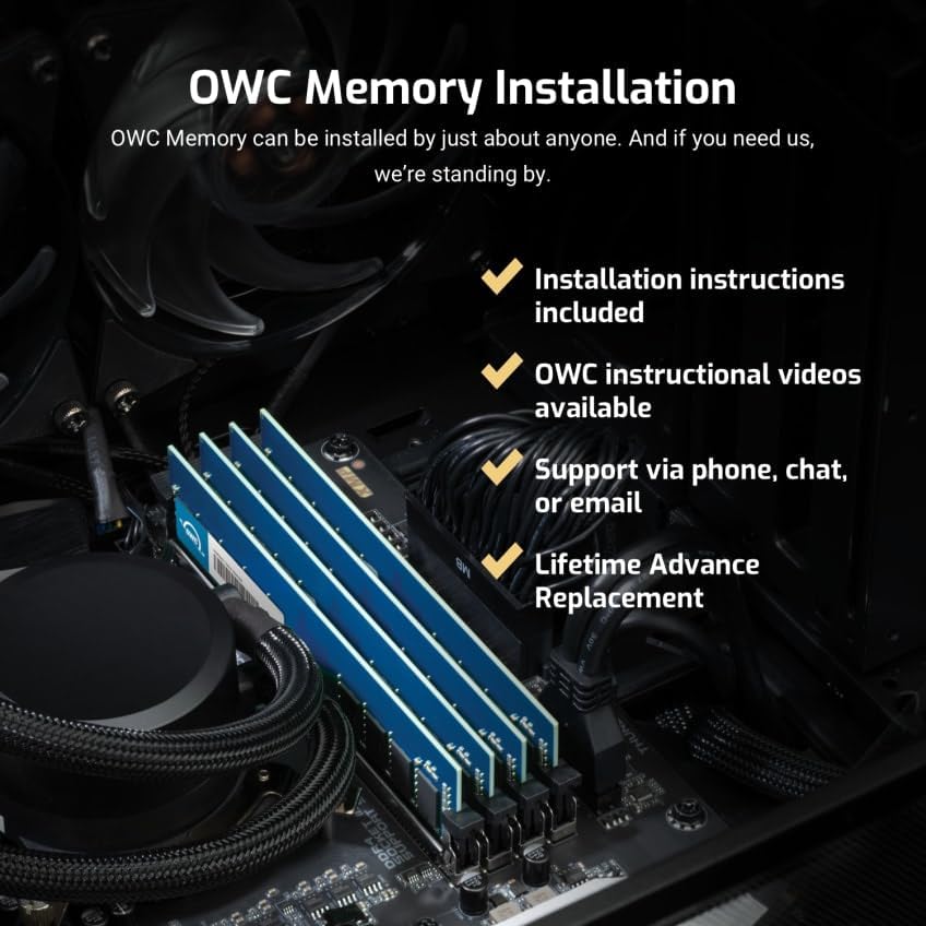 OWC 16GB RAM Compatible with Synology RackStation RS2423  and RS2423RP  DDR4 2666MHz PC4 21300 ECC Unbuffered UDIMM 2Rx8 1 2V Memory Upgrade for NAS  RackStation  FlashStation  & NVR DVA