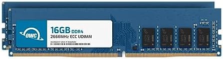OWC 16GB RAM Compatible with Synology RackStation RS2423  and RS2423RP  DDR4 2666MHz PC4 21300 ECC Unbuffered UDIMM 2Rx8 1 2V Memory Upgrade for NAS  RackStation  FlashStation  & NVR DVA