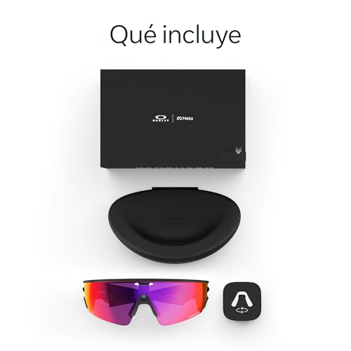 Oakley   Meta Vanguard with Meta AI  Audio  Photo  Video Compatibility   Black  Prizm  Road