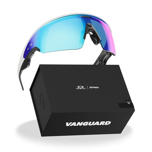 Oakley   Meta Vanguard with Meta AI  Audio  Photo  Video Compatibility   Black  Prizm  Road
