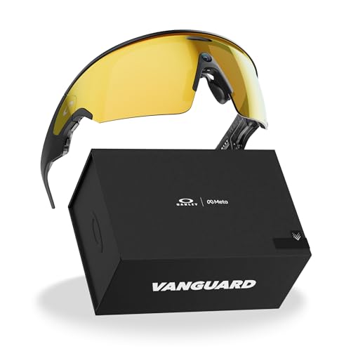 Oakley   Meta Vanguard with Meta AI  Audio  Photo  Video Compatibility   Black  Prizm  Road