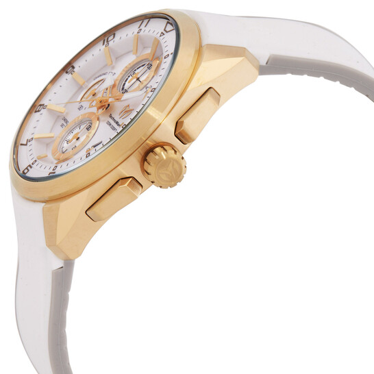 Ocean Chronograph Quartz Silver Dial Men s Watch