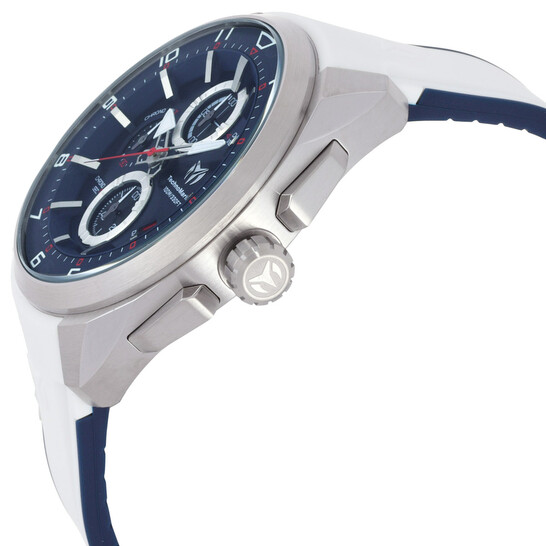 Ocean Chronograph Quartz Blue Dial Men s Watch