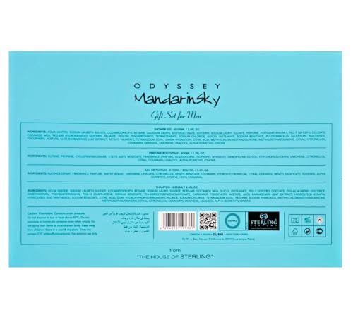 Odyssey   Mandarinsky Limited Edition by Armaf for Men   3 4 oz EDP Spray