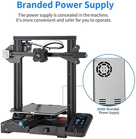 Official Creality Ender 3 V3 Plus 3D Printer  Upgraded with Large Build Volume 11 81   11 81   12 99 inch 600mm/s Printing Speed Auto Leveling Direct Extruder 300  Print Dual Y Motors