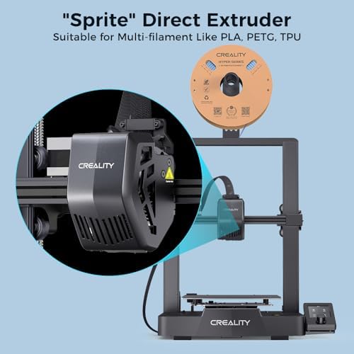 Official Creality Ender 3 V3 Plus 3D Printer  Upgraded with Large Build Volume 11 81   11 81   12 99 inch 600mm/s Printing Speed Auto Leveling Direct Extruder 300  Print Dual Y Motors