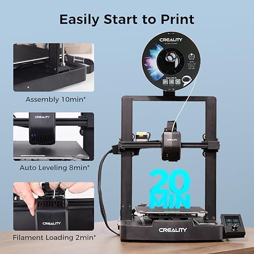 Official Creality Ender 3 V3 Plus 3D Printer  Upgraded with Large Build Volume 11 81   11 81   12 99 inch 600mm/s Printing Speed Auto Leveling Direct Extruder 300  Print Dual Y Motors