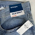 Old Navy Jeans Mens Size 33x30 Straight Leg Built In Tough Medium Wash