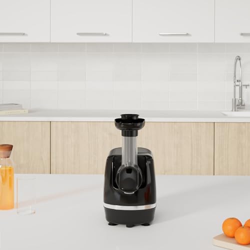 Omega H3000D Cold Press 365 Juicer Slow Masticating Extractor Creates Delicious Fruit Vegetable and Leafy Green High Juice Yield and Preserves Nutritional Value  150 Watt  Black